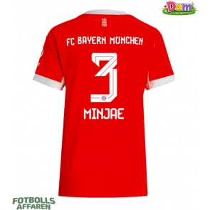Bayern Munich Kim Min-jae #3 Hemmatröja Kvinnor 2025-26 Kortärmad
